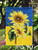 Ukraine Garden Flags,Sunflower Ukrainian Flag National Flower Flags 12x18Inch Double Sided Printing