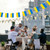 mflagperft Ukraine Mini String Flags 30Pcs, Ukrainian Flag Banner