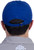 Ann Arbor T-Shirt Co. Ukrainian Tryzub Hat - Ukraine Pride, Trident Coat of Arms Symbol Low Profile Baseball Dad Hat for Men & Women - (Royal Blue)