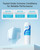 AQUA CREST UKF8001 Water Filter, Replacement for EveryDrop Filter 4, 3 Pack