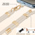 UKON Cell Phone Lanyard,Crossbody Lanyard and Wrist Strap Premium Metal Buckle Phone Charms with 2 X Strap Patch (Beige)