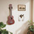 Bull Head Guitar Wall Mount,Guitar Hooks For Wall,Cast Iron,Gold,2 Pack
