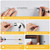 Donner Guitar Wall Mount Shelf, Guitar Wall Hanger with Pick Holder and 2 Hooks, Wood Guitar Rack for Acoustic, Electric, Bass, Ukulele and Guitar Accessories