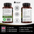 Ashwagandha KSM-66 and Lions Mane Capsules - High Strength 2000mg KSM-66 Ashwaghandha Root Extract and Lions Mane Mushroom Extract - 120 Vegan Capsules with Black Pepper - UK Made by New Leaf