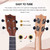 ADM Ukulele Beginner Kit Mahogany Hawaiian Wood Ukelele Bundle Ukalalee Set with Uke Free Starter Lessons for kids Students and Adults, Yellow Brown (Khaki, 21 inch)