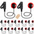 Piezo Contact Microphone Pickups for Guitar, Violin, Viola, Cello, Banjo, Ukulele, Mandolin and More (12 Pack)