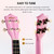 ADM Ukulele for Beginners Hawaiian Wood Ukelele Kit for Kids Adult Student Starter Professional Ukalelee Pack Bundle with Free Lessons Gig Bag Strap Nylon String Tuner (Pink, 21 Inch)