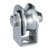 SHINICO Cable Pulley Wheel, Swivel Single Pulley Block, Stainless Steel, Bearing Inside, Heavy Duty