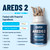 VisiVite AREDS 2 Eye Vitamins for Seniors Without Vitamin E, 60 Capsules