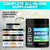 DEDICAD 11in1 Wormwood Capsules - 180 Capsules Extracted from Black Walnut, Cloves, Ginger, Turmeric, Apple, Berberine HCl & More - Support Immune System for 3 Months
