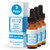 Waiora NCD2 Liquid Mineral Supplement, Advanced Cellular Support Formula, Daily Digestive & Detox, Immune, pH Balance, Cleansing; Easy-to-Use Drops (Three .5 oz Bottles, 270 serv)
