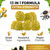 Sea Moss, Black Seed Oil, Ashwagandha, Ginger, Shilajit Gummies with Elderberry, Chlorophyll, Turmeric Bladderwrack Sea Moss Gummies Advanced Strength Formula - All in 1 Bundle - USA Made (60 Gummies)