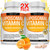 Liposomal Vitamin C 2100mg High Absorption Fat Soluble VIT C - Immune Support Collagen Booster Immunity Defense & Powerful Antioxidant, MCT Oil & Sunflower Lecithin, Acsorbic Acid, Vegan Non-GMO