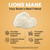 NooMost Lions Mane Mushroom Supplement Capsules 1080mg With Ginkgo Biloba - Energy, Focus, Clarity & Memory Support - Real Superfood for Brain Health for Men & Women - Made in USA - 60 Veg Caps