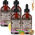 NEW AGE Defend Wormwood Black Walnut Cleanse for Humans Drops Liquid Soursop Garlic Pumpkin Seed PAU D'Arco Oil of Oregano Turmeric Berberine Neem Extract Hull Bark Tincture 8oz