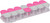 Sagely XL Pill Organizer, Weekly Pill Box, Cute Durable Magnetic Removable Pods, Easy to Use, Spill Proof, Extra Large Enough to Fit Fish Oil, Cod Liver Oil, Supplements & Vitamins (Pink/Gray)