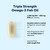 Micro Ingredients Triple Strength Omega-3 Fish Oil 4,200 mg Per Serving