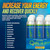 O2 Blast - 4L Portable Oxygen Can with Flip-Top Cap, Compact Design, 6-Pack