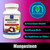 MOJObody Freeze Dried Mangosteen Pericarp Capsules, 1.5 Grams per Serving, 90 Veggie Capsules per Bottle, Xanthone Rich