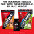 Max Muscle Arm Plus+ Anabolic Recovery Matrix | 25g Whey Protein, 8g Bcaas, 3g Creatine Monohydrate | Amino Acids, Antioxidants, Glutamine, Electrolytes (Orange Citrus Blast, 2.54 lb)