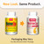 Jarrow BoneUp Three Per Day, Vitamin D3 and Calcium, 180 Capsules