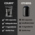 COURA Men's Testo Booster Multivitamin, Shilajit Zinc, 220 Capsules 55 Serv