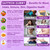 Saffron Supplements + Magnesium Glycinate + L-Theanine -Mood+Energy Gummies