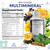 Clean Nutraceuticals Sea Moss Black Seed Oil Ashwagandha Turmeric Bladderwrack Burdock & Vitamin C Vitamin D3 with Elderberry Manuka Dandelion Yellow Dock Iodine Chlorophyll ACV