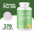 Celebrate Vitamins Calcium Plus - 500mg Calcium Citrate, 333 IU Vitamin D3 & 34mg Magnesium for Post Bariatric Surgery - Gluten-Free & Sugar-Free - Mixed Fruit, 270 Chewable Tablets