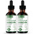 [2-Pack] Liquid Chlorophyll Drops - All-Natural Concentrate – Immune System Support, Energy Booster, and Digestion – from Mulberry Leaves - 240 Servings - [2-Pack]