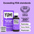 NovaFerrum Yum | Multivitamin with Iron for Infants, Toddlers & Kids | Immune Support | Ages 4 & Under | Gluten Free Certified | Sugar Free | Raspberry Grape | 120 Servings