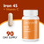 Celebrate Vitamins Iron Supplement with Vitamin C - 45mg Iron, 60mg Vitamin C, Bariatric Vitamins for WLS Patients, Vertical Sleeve & Gastric Bypass Surgery (90 Capsules)