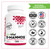 Plantvital D-Mannose Capsules 1000mg with Cranberry, Urinary Tract Support