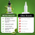Benevolent Chlorophyll Liquid Drops for Internal Freshness, Peppermint