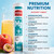 Swiss Imports Effervescent Magnesium + B Complex Dietary Supplement, 6-Pack, 120 Tablets