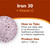 Celebrate Vitamins Bariatric Iron with Vitamin C, 30mg Iron, 90-Day Supply