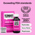 NovaFerrum Yummy | Pediatric Drops Liquid Iron Supplement for Infants and Toddlers | Liquid Iron for Kids | 15mg of Iron Per 1mL Dose | Ages 4 & Under | Gluten Free Certified | Sugar-Free | Raspberry