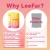 Leefar Cutting Drink Mix – Berberine, Chromium, 5-HTP, Yerba Mate & Magnesium | Strawberry Açaí Flavor – 30 Servings