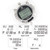 LAOPAO Metal Stopwatch Sports, 100 Pcs Memories 1/100 Seconds Precision