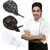 Amazleer 4 Pcs Unisex Chef Hat Elastic, Fashion Chef Bandana Hats, Chef Cap Adjustable for Men Women, Kitchen Hat Professional for Restaurant, Hotel, Catering (UK, Alpha, One Size, Multicolor)