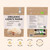 Organic Lions Mane Mushroom Powder, Natural High Strength Full-Spectrum