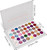 Bezavea 40-Color Eyeshadow Palette with Highly Pigmented Glitters and Shimmers for Day or Night Makeup Looks