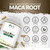 Nu U Nutrition - Maca Root Capsules 2500mg - 250mg of Maca Root per Capsule - 180 Vegan Capsules - 6 Month Supply - Maca Root Extract Supplement for Men & Women - Made in The UK