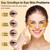 24K Gold Under Eye Patches, 24 Pairs Gel Eye Pads Skincare, Collagen Hyaluronic Acid, Against Dark Circles, Self Care Mask for Bags, Puffiness, Wrinkle Removal, Dermatologically Tested
