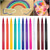 Coloured Eyeliner, Royal-Blue Eyeliner, Waterproof Liquid Eye Liner All Day Long-Lasting Eye Liners, Highly-Pigmented Colourful Liner for Eye Makeup, Black, White(Only Royal-Blue)