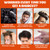 2 in 1 Hair Wax Gel with Comb, Long-Lasting Fluffy Fast Build Hair Oil Head Gel 100ml