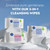 NIVEA 3in1 Caring Cleansing Wipes Dry Skin (40 Wipes), Plant-Based Makeup Remover Sheets, Face Wipes for Dry Skin, Gentle yet Effective Makeup Removal