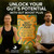 Gut Boost Plus – 5-Strain Probiotic & Inulin Prebiotic | 60 Billion CFU | Digestive Balance, Gut Flora & Immune Support | Slow-Release Vegan Capsules | UK Manufactured Supplement, 60 Capsules
