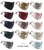 GOLDEN HOUR Silk Satin Mask | Sensitive Skin, Hypoallergenic | Adjustable Silk Mask | Washable UK (Single, Teal)
