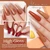 UR SUGAR Gel Nail Polish Set, 6 Colours Nail Polish Set for All Seasons Light Pink Soak Off U V Lamp Nails Varnish Sets Valentine's Day Gift Box for Women Girls